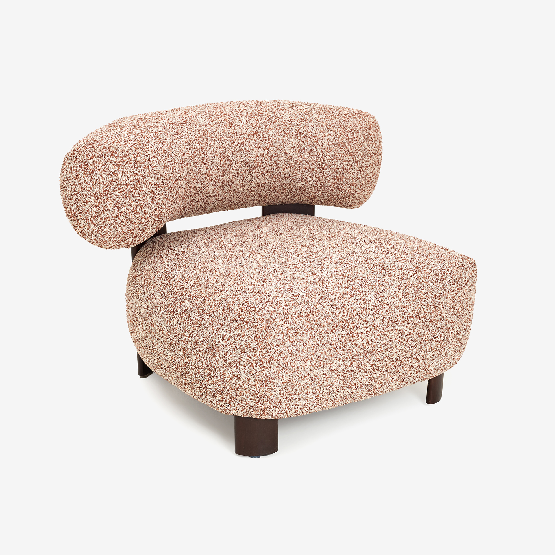 Butaca rosa Ástrid 97x92x67cm Clau&Chloe