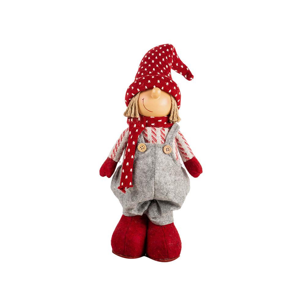 Figura decorativa Mu&ntilde;eco altura regulable 40/62cm