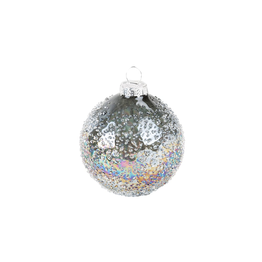Bola decorativa de cristal Ø8cm en varios colores