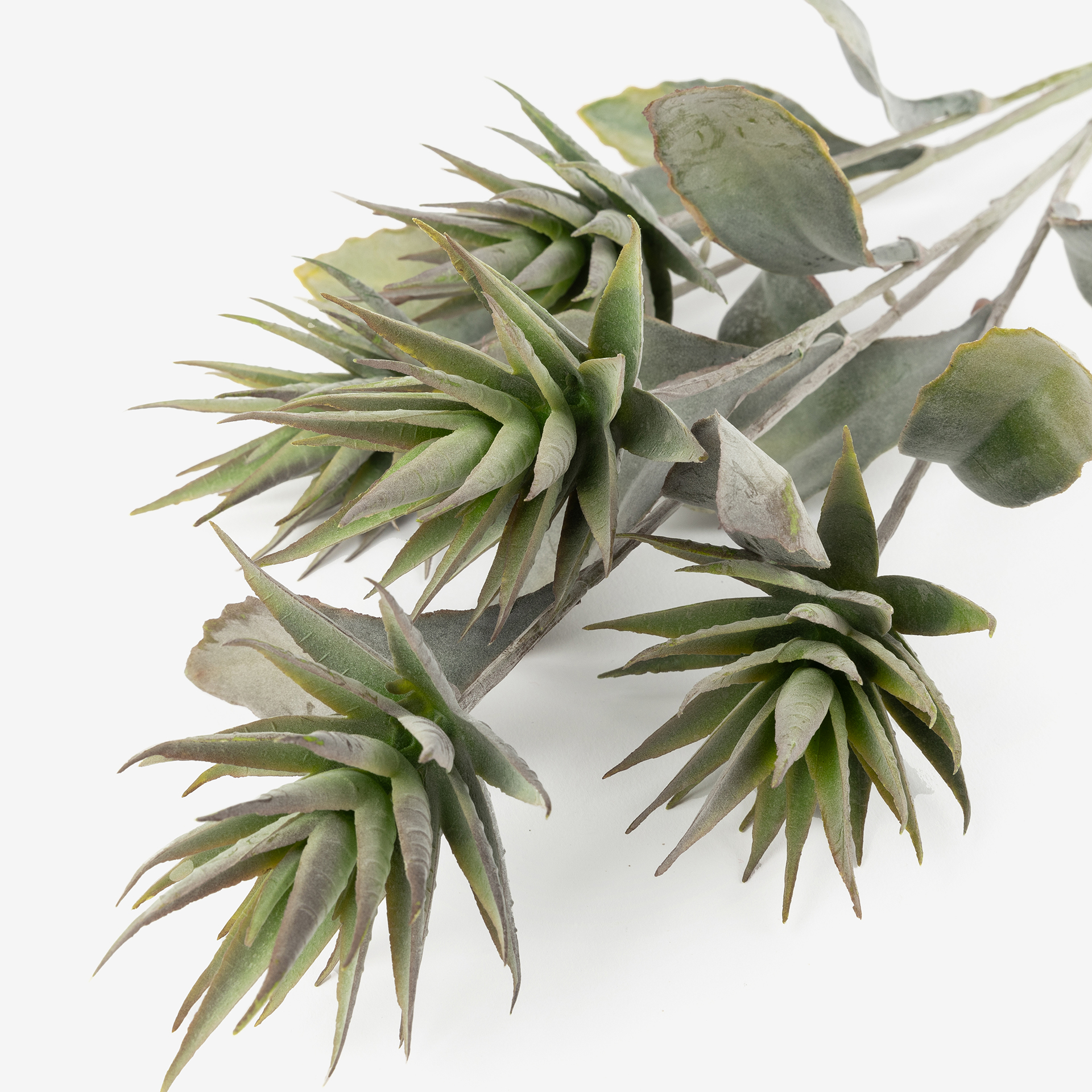 Flor artificial cactus rojo 60cm