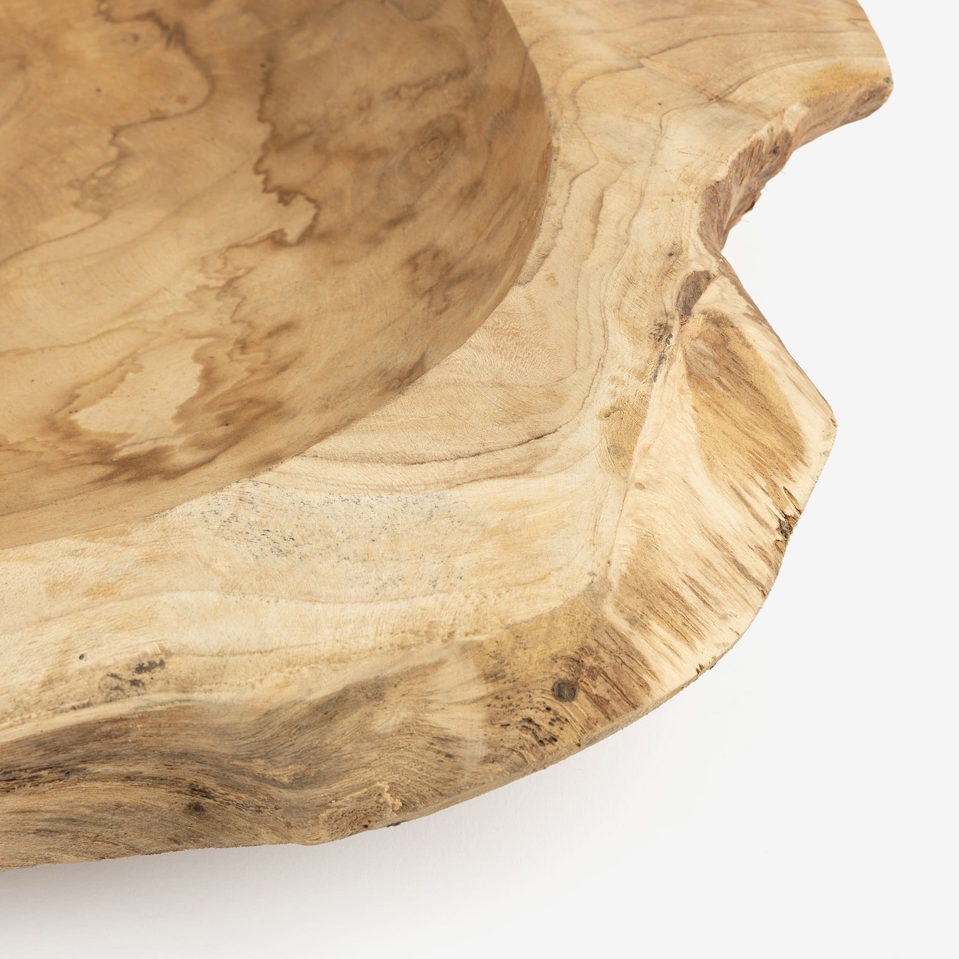 Centro mesa madera teca &Oslash;40cm