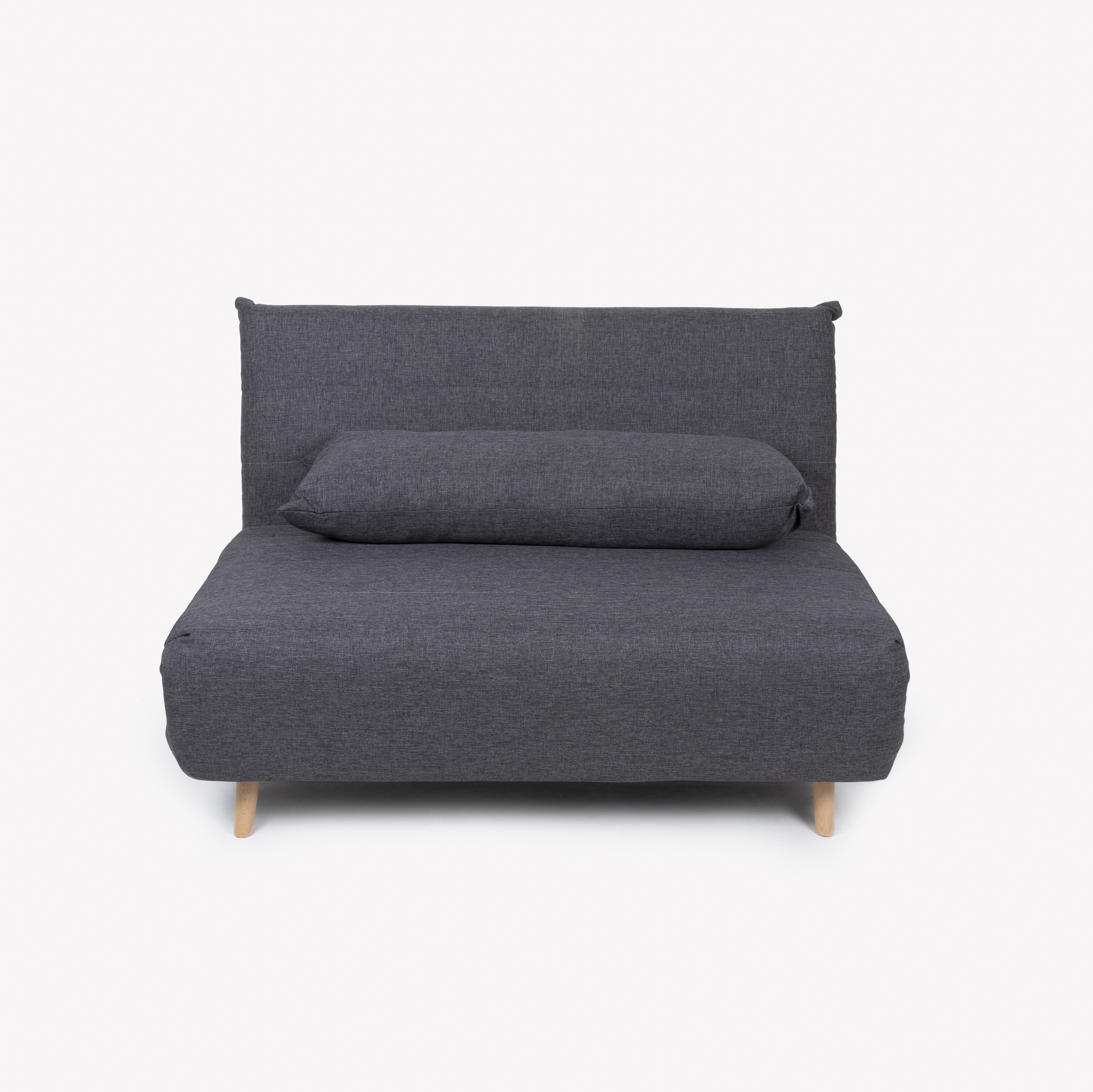 Sof&aacute; cama individual gris oscuro 127x91x84cm
