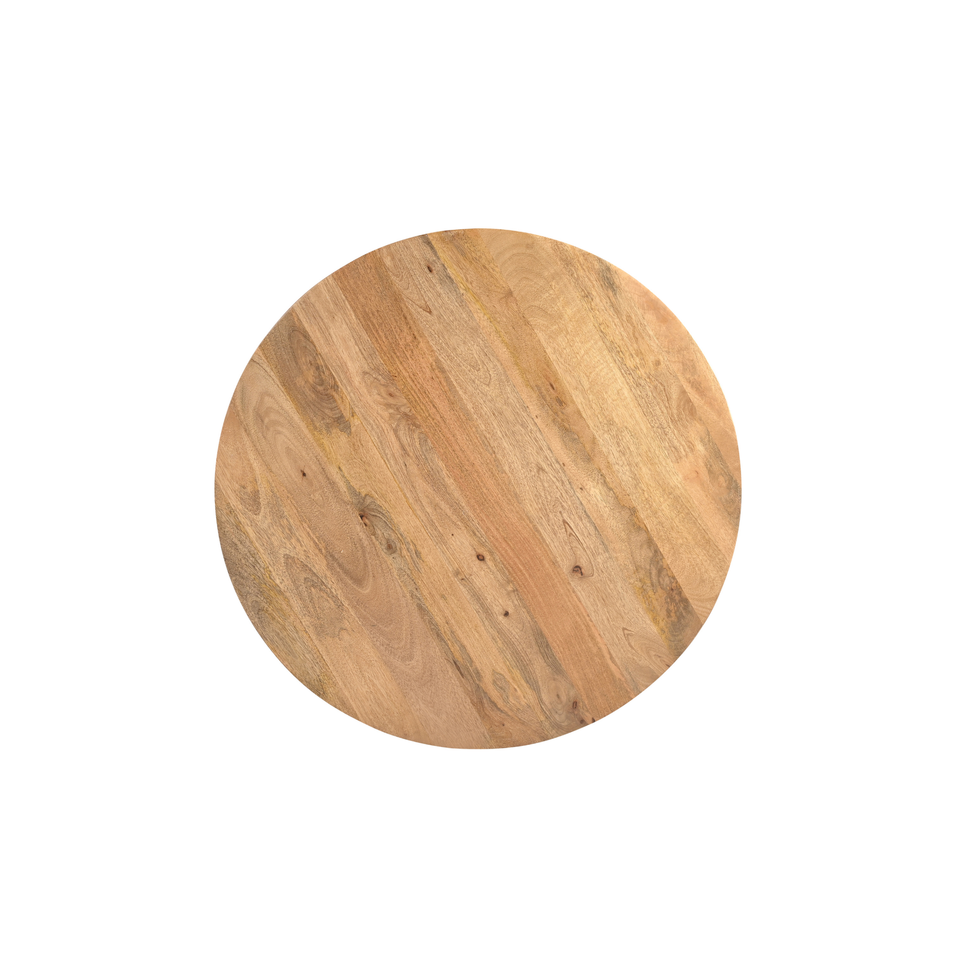 Mesa de centro de madera de mango Dubai Ø90x30cm