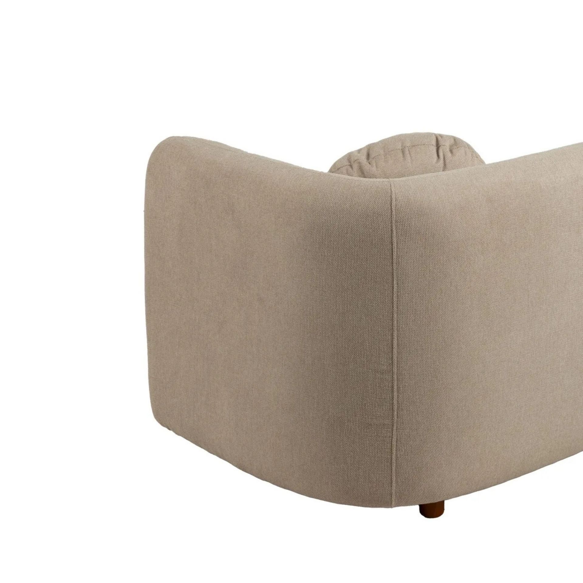 Sof&aacute; de 3 plazas de poli&eacute;ster Aria 223x88x72cm