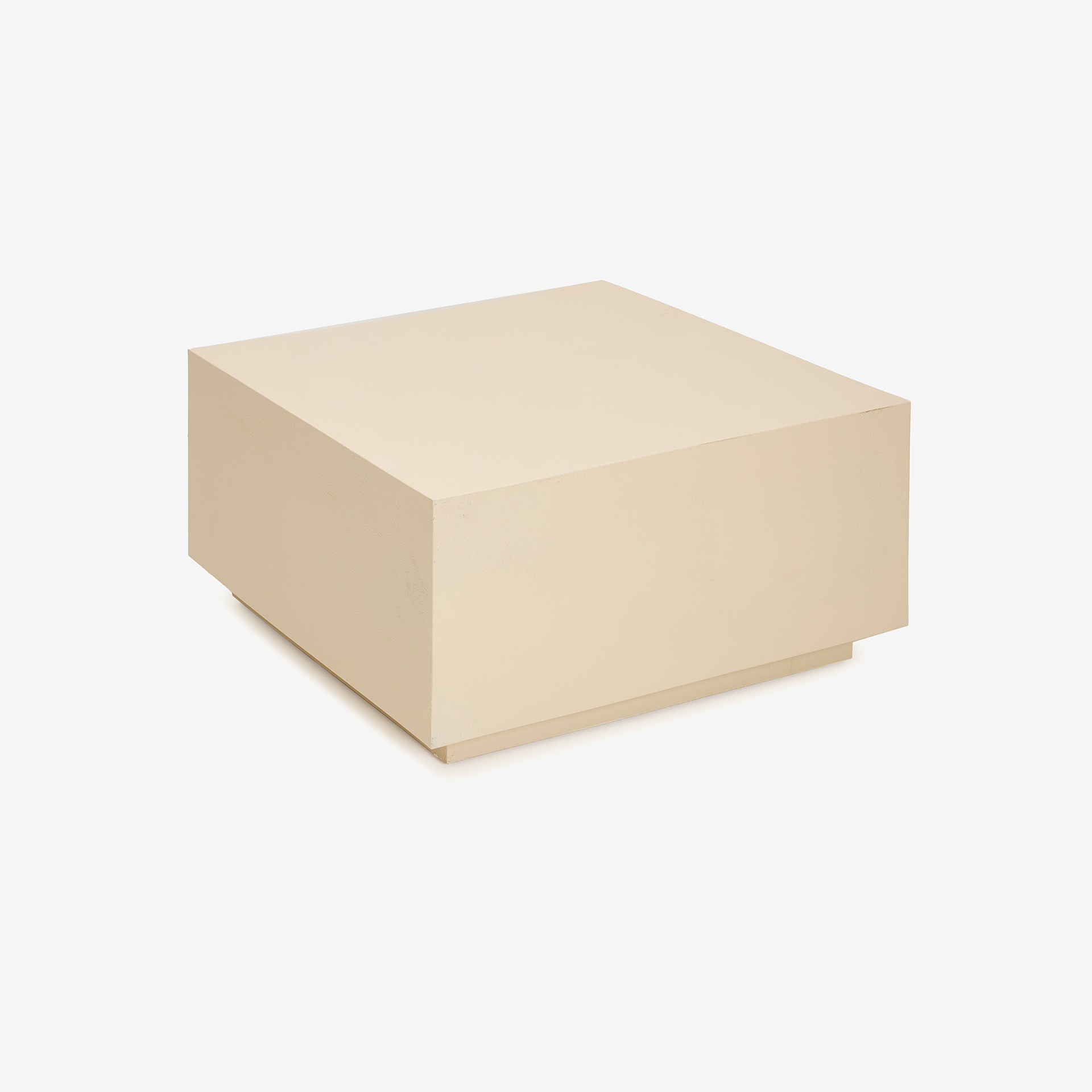 Mesa de centro de microcemento Kurli 80x80x40 Clau&Chloe