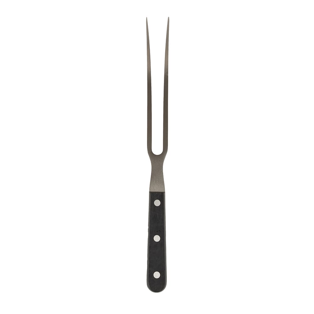 Tenedor de trinchar negro de acero in&oacute;xidable Sabatier 18,5cm