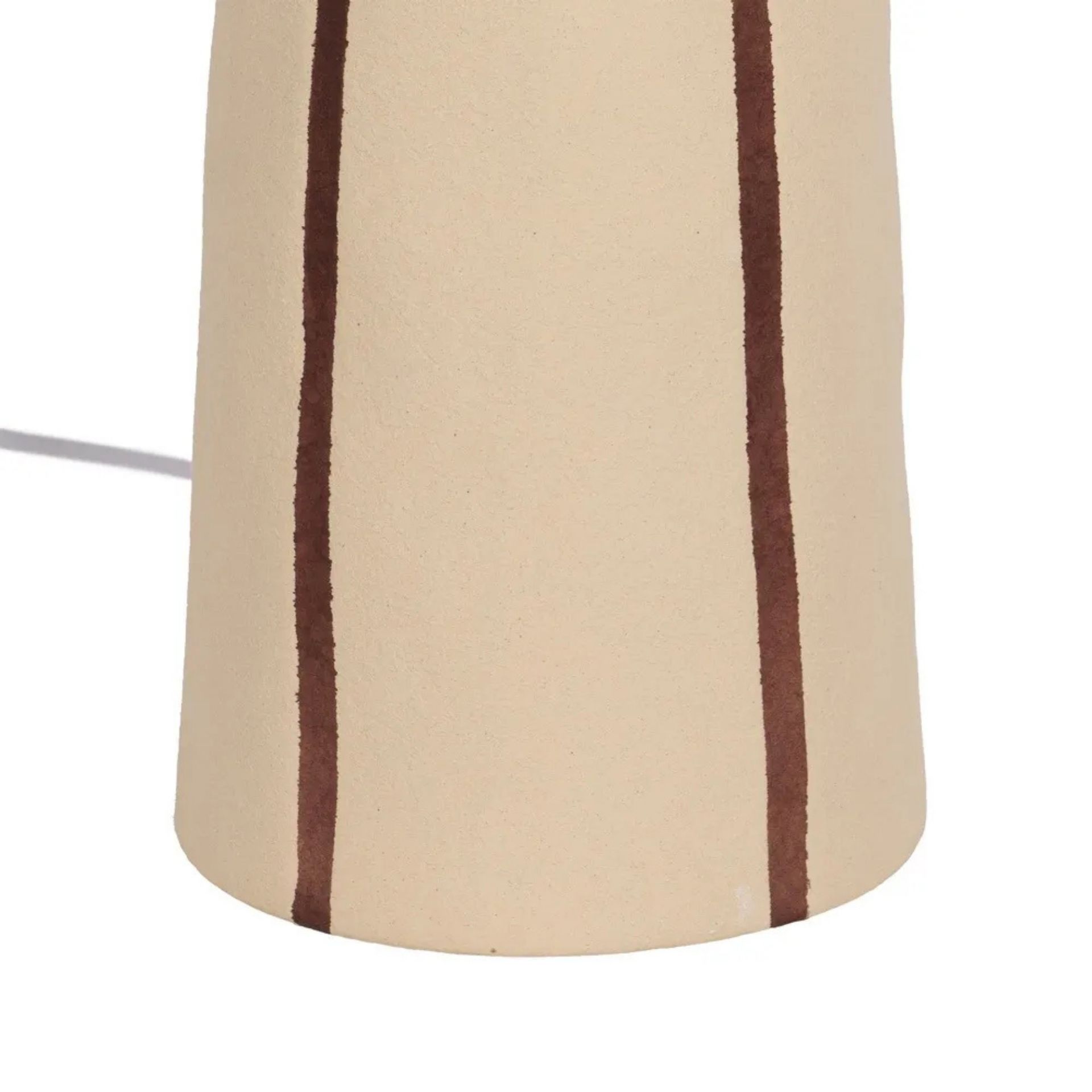 Lámpara de pie de cerámica Elena Ø53x103cm