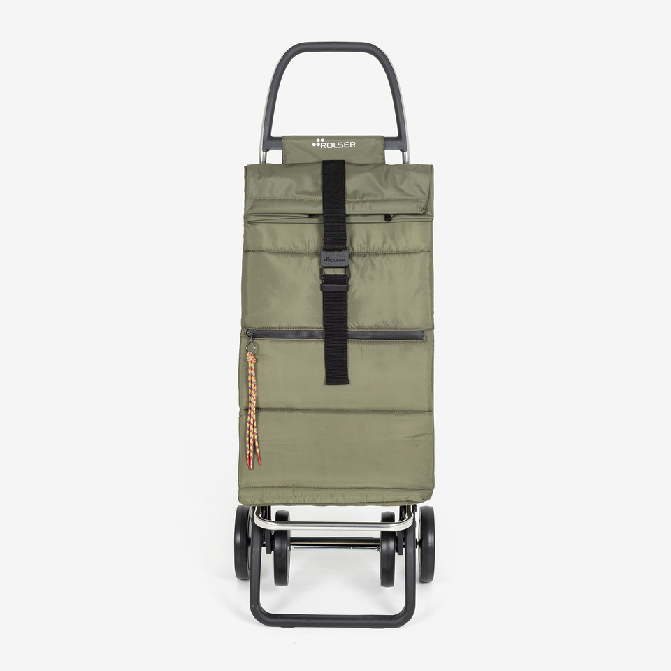 Carro para la compra de aluminio Kaki Big Polar 4