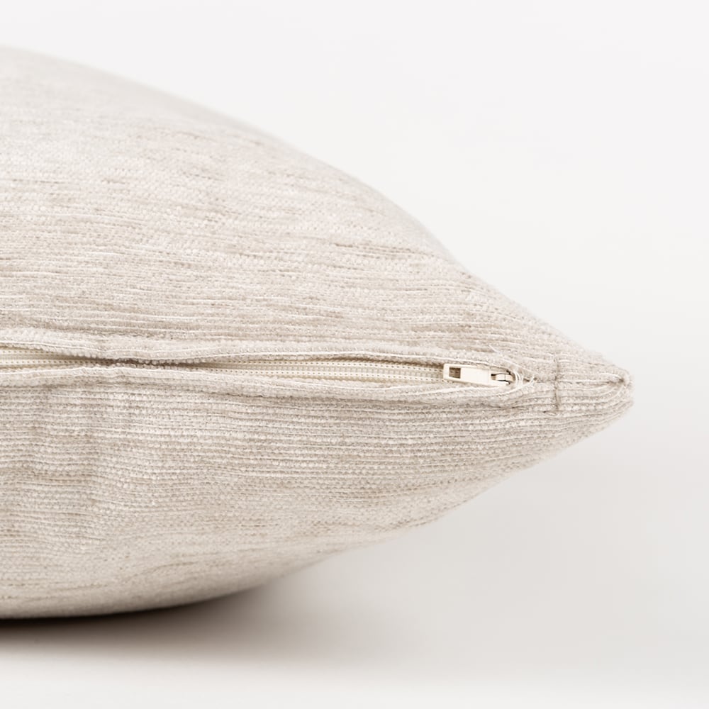 Funda de coj&iacute;n Velour marfil 45x45cm