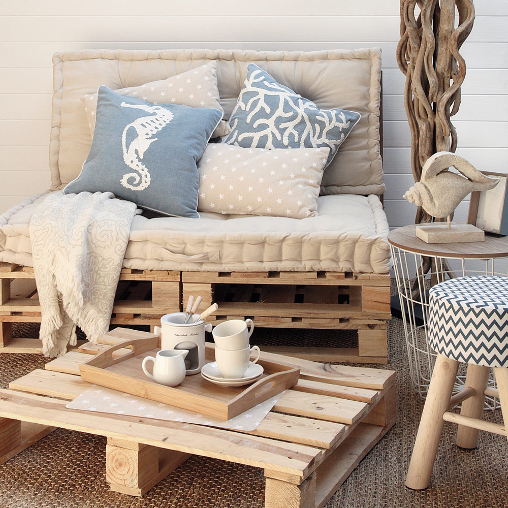 Palet de madera 120x80cm para sofá