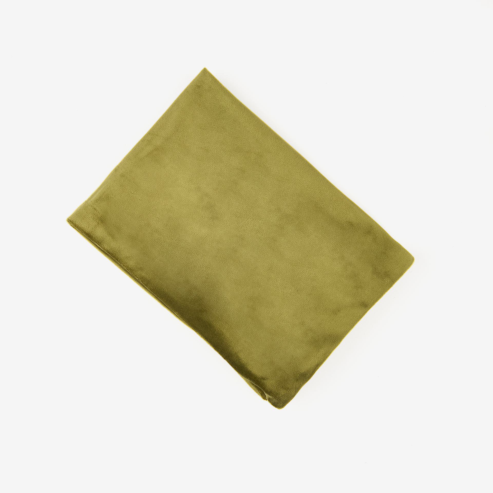 Funda de coj&iacute;n velvet verde 30x45cm