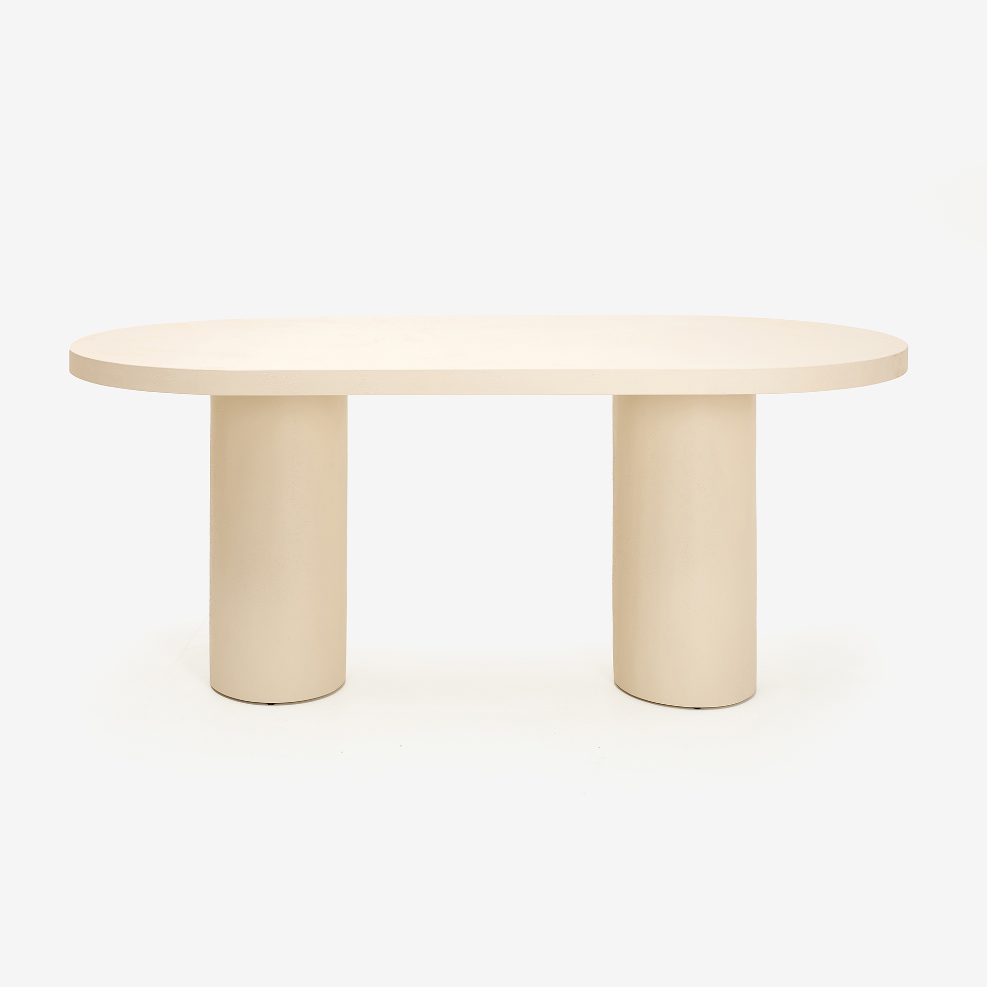 Mesa de comedor de microcemento Kurli 180x90x76cm Clau&Chloe