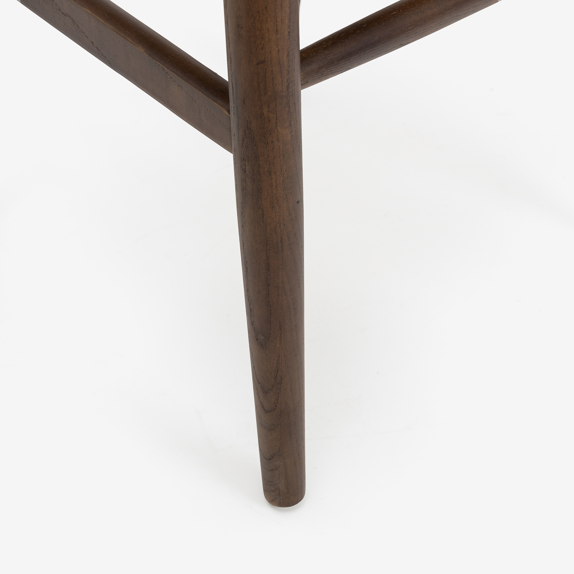 Silla de comedor de madera marron oscuro Irma 49x42x78cm Clau&Chloe