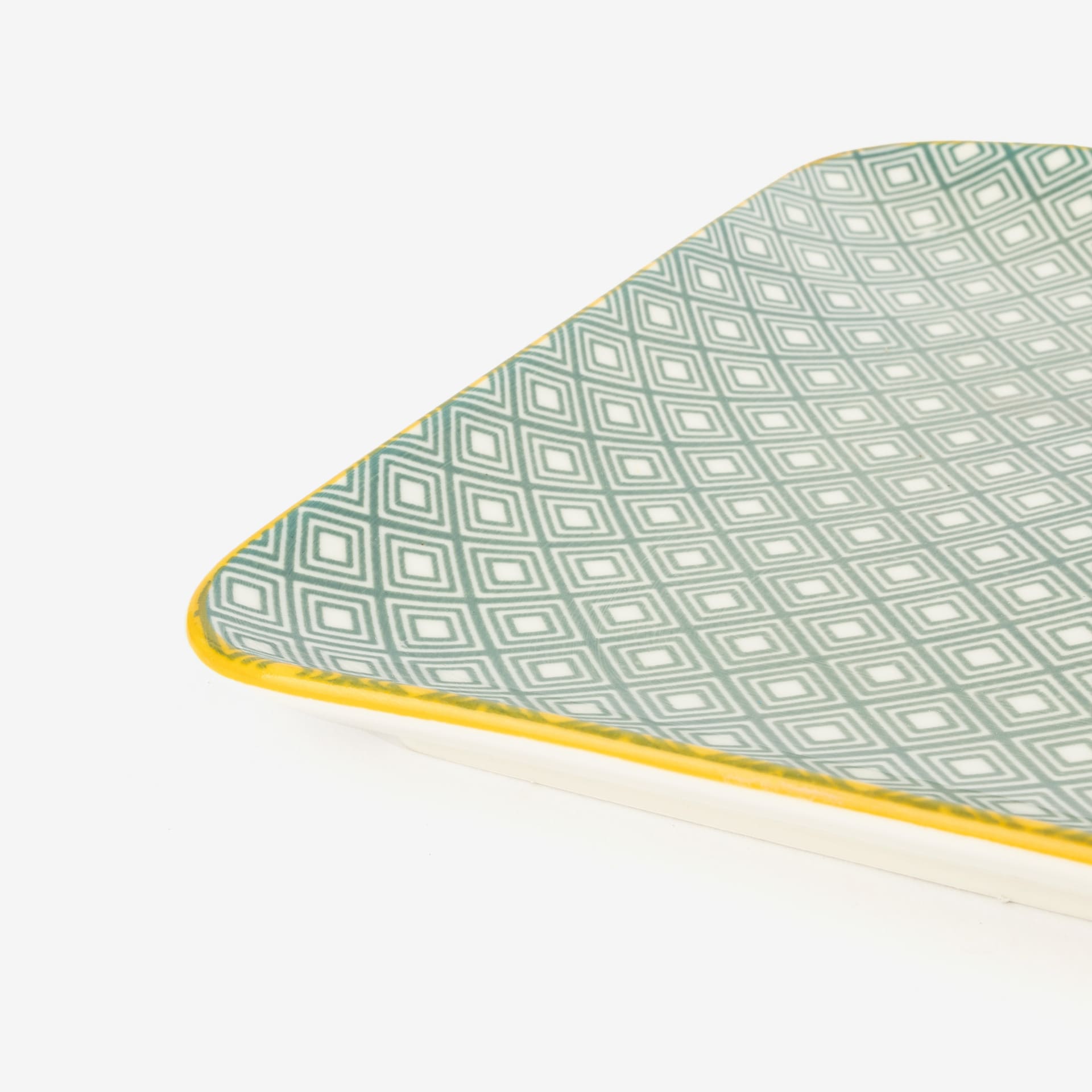 Bandeja de porcelana Okinawa 21x21cm