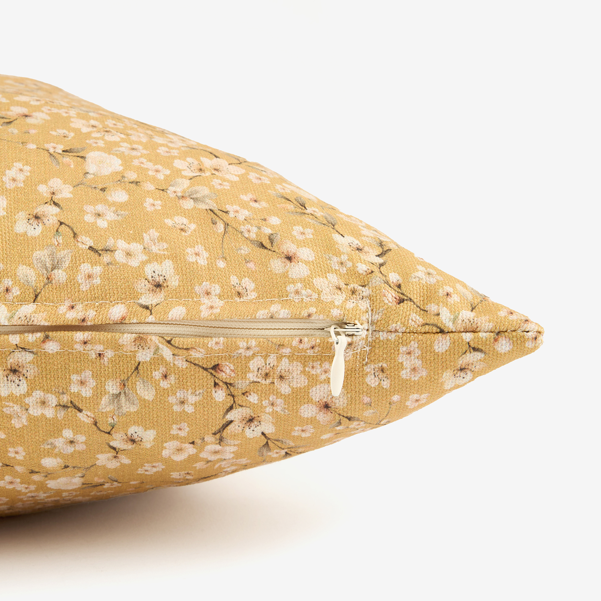 Funda de coj&iacute;n de algod&oacute;n taupe Aliso 45x45cm