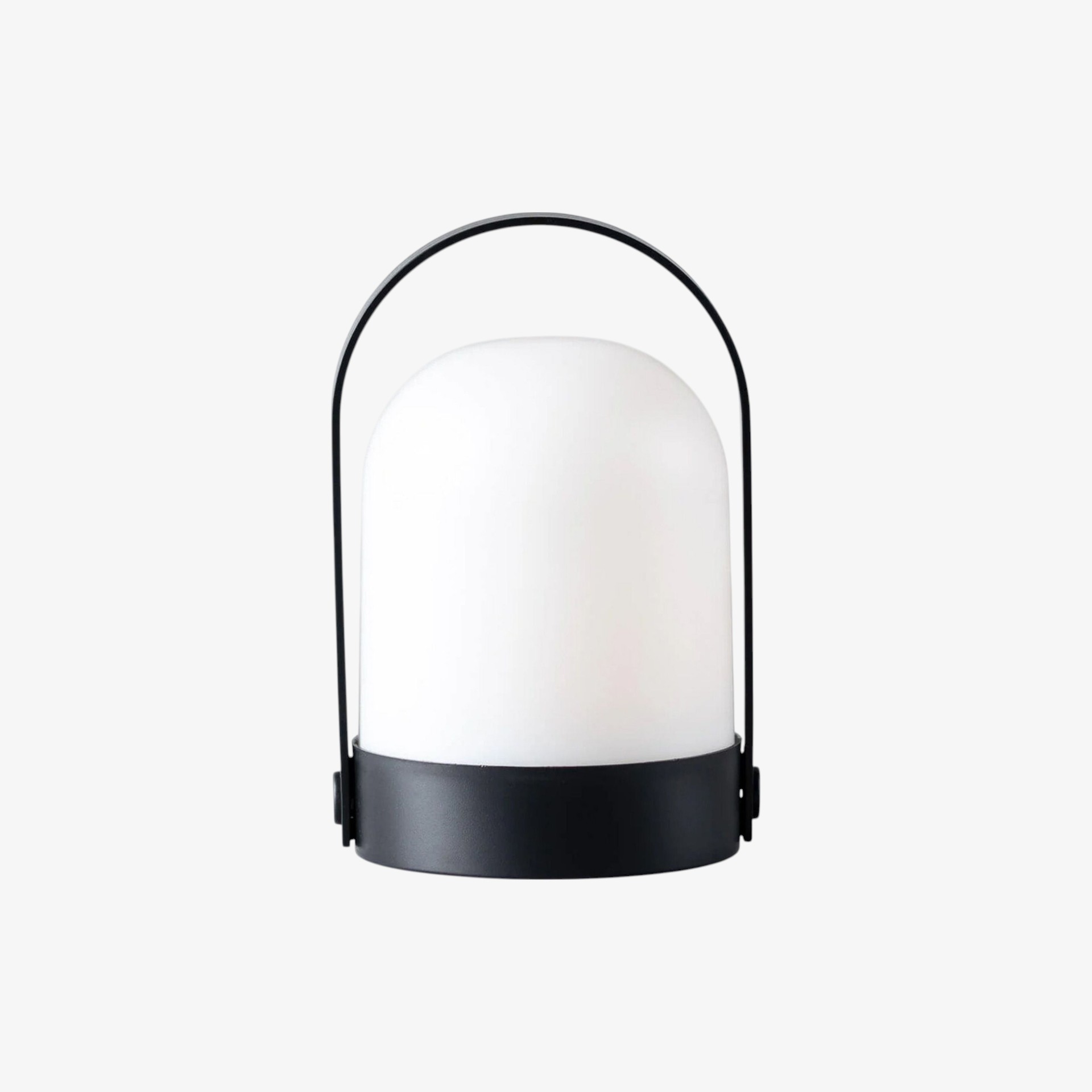 L&aacute;mpara de mesa inal&aacute;mbrica LED para exterior con asa Faro &Oslash;13x21cm