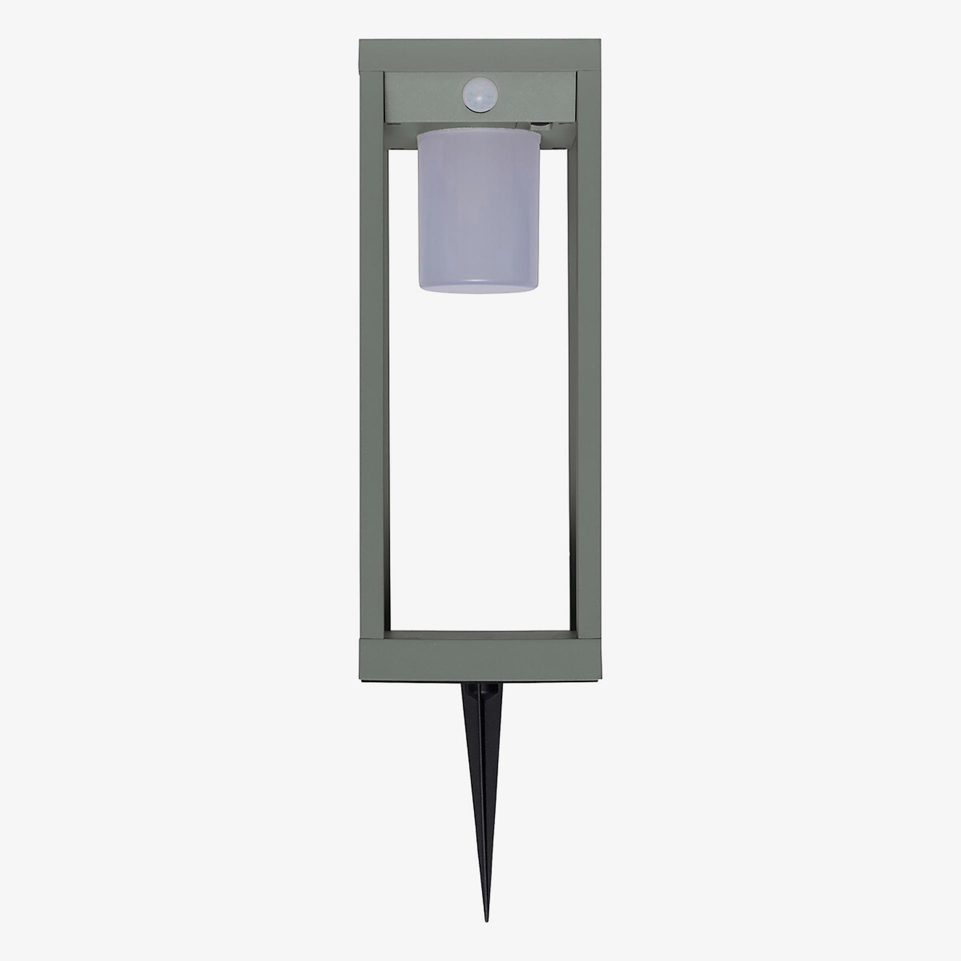 Farol solar para jard&iacute;n de aluminio verde Pirox 40cm