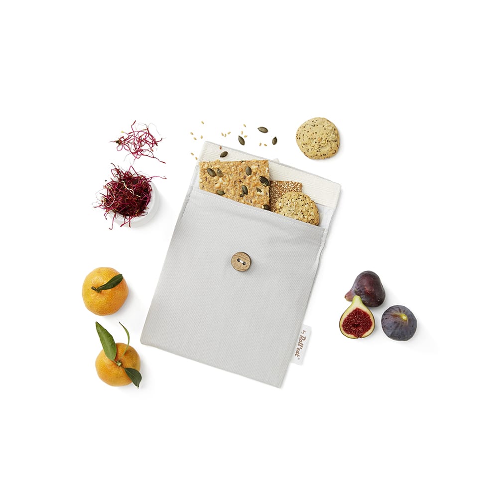 Portabocadillos Snack&rsquo;n go BIO color gris