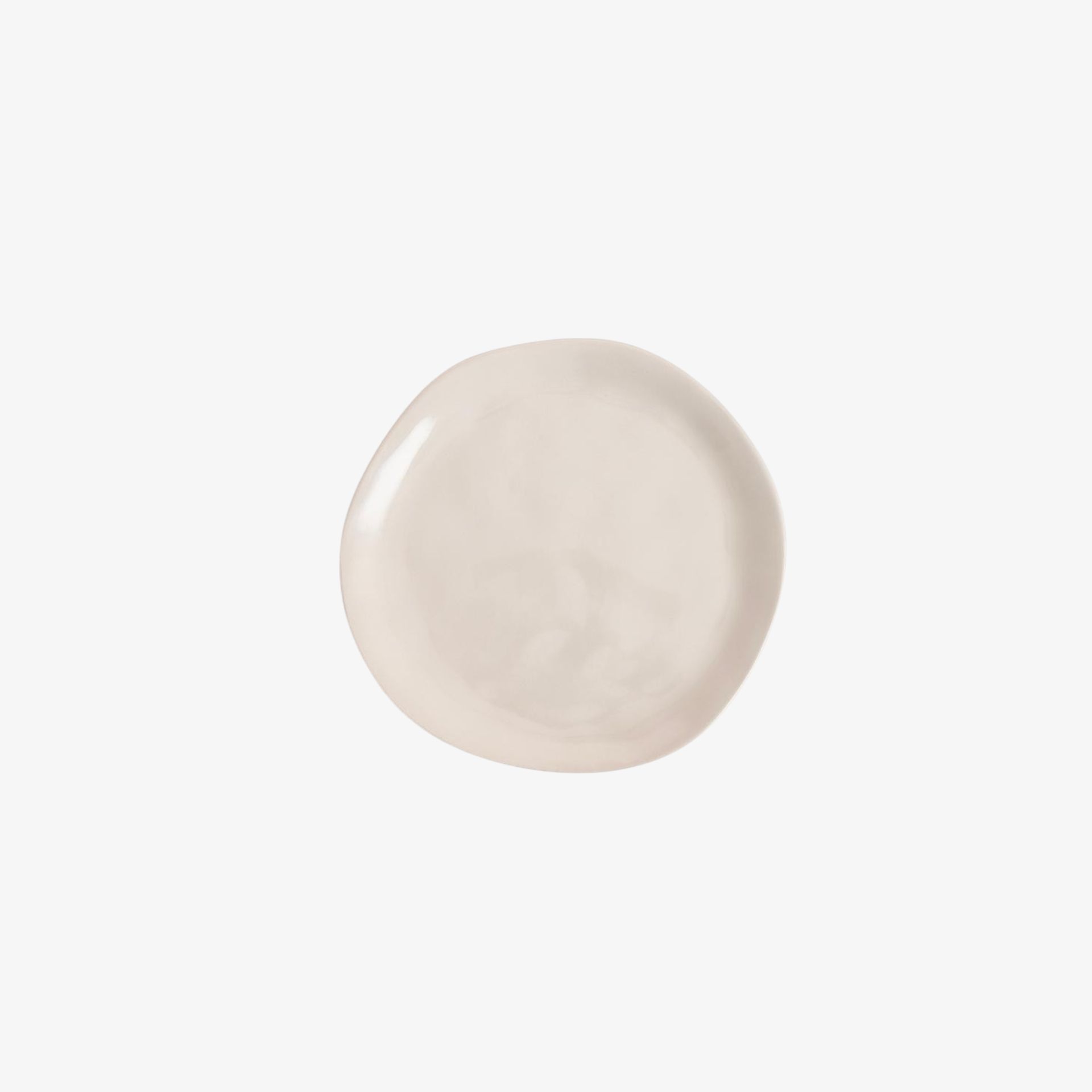 Plato postre de cerámica blanco Posima Ø20cm