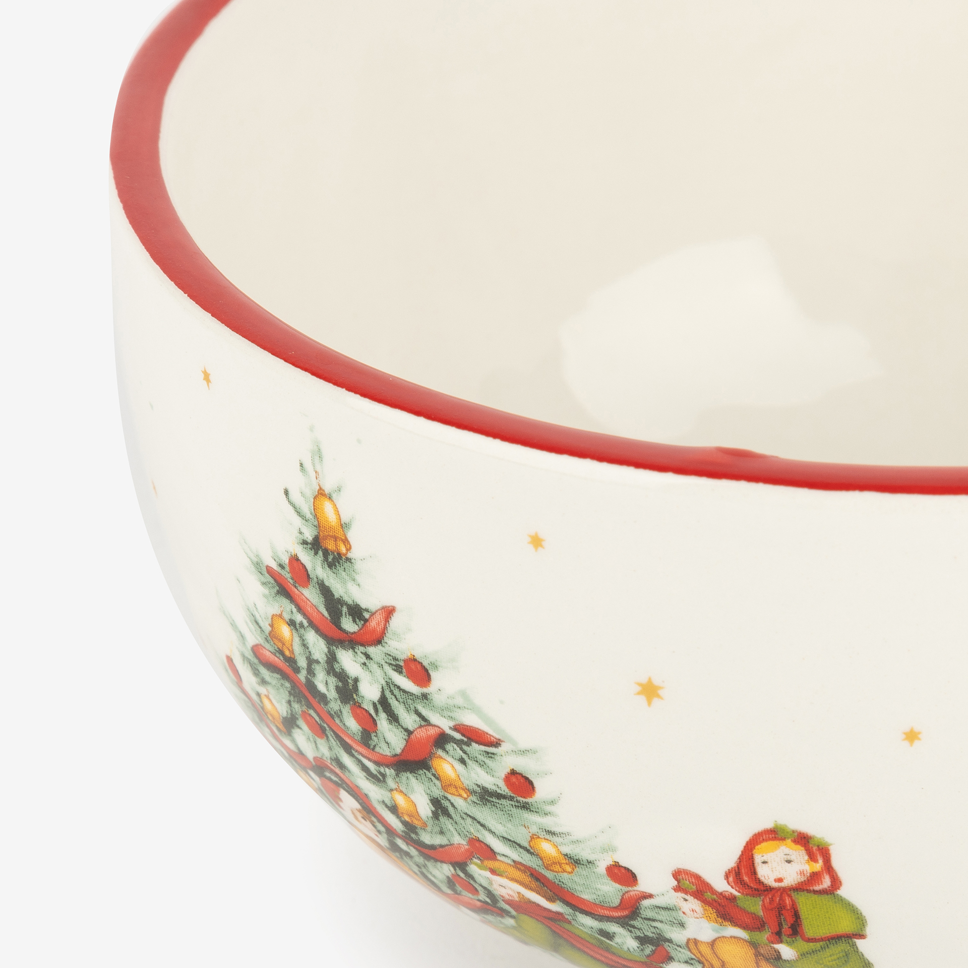 Bol de cer&aacute;mica Nochebuena &Oslash;15cm