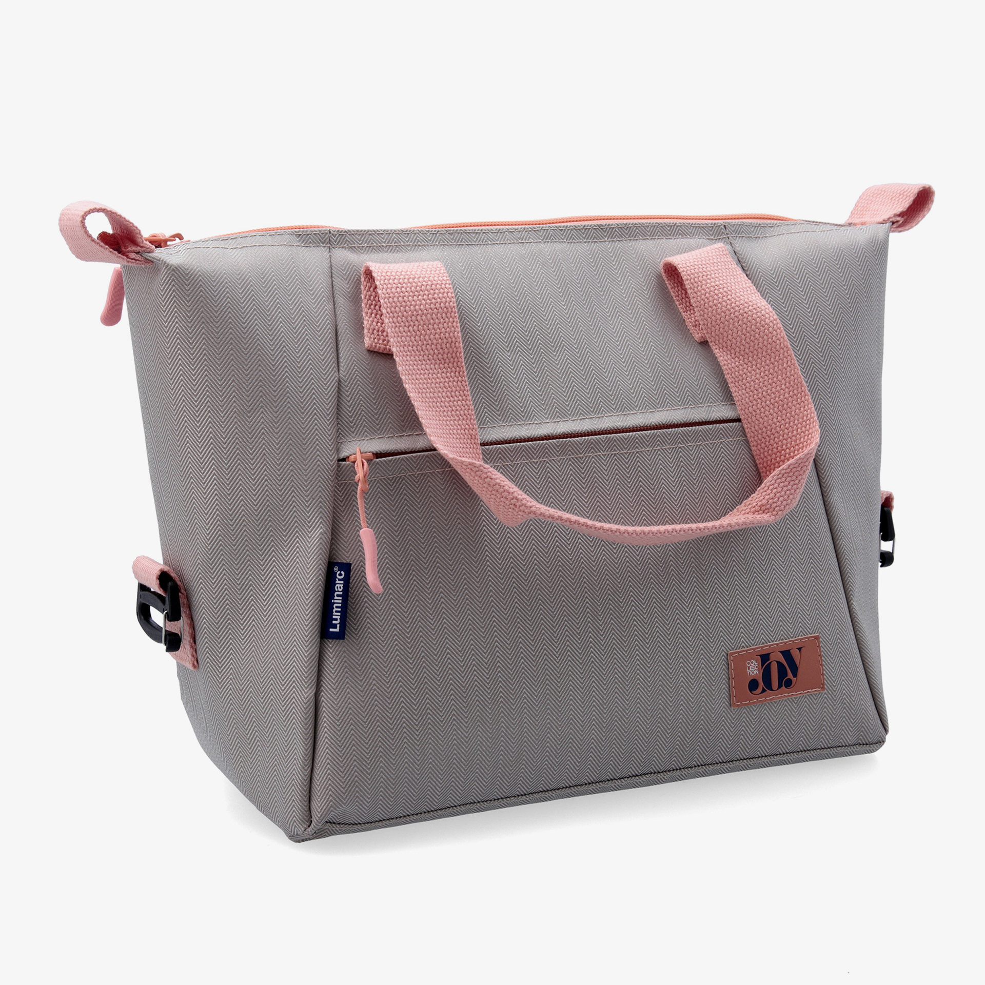 Bolsa t&eacute;rmica naranja de poli&eacute;ster Joy 28x14x26cm