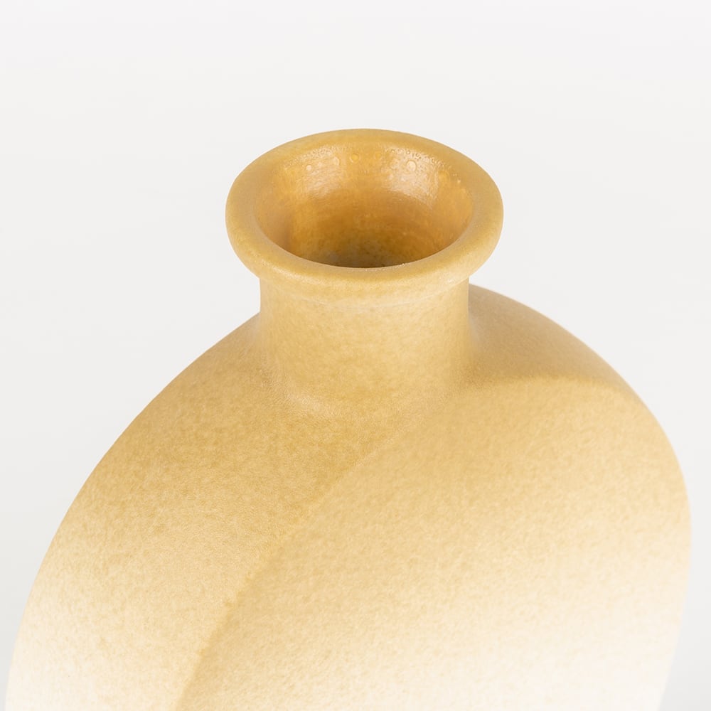 Jarr&oacute;n de cer&aacute;mica marr&oacute;n Blur Cannelle 20cm Clau&Chloe