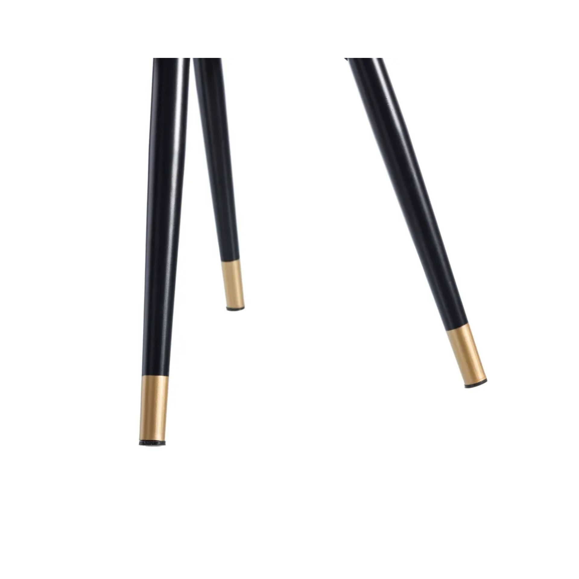 Set de 2 sillas de comedor velvet gris Mayah 56x49x83cm