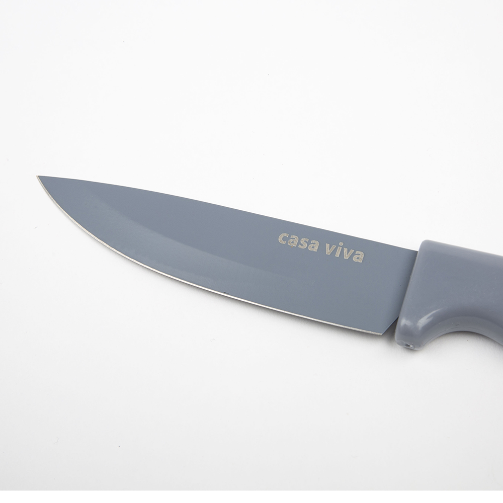 Cuchillo de acero inoxidable con funda - Ibili