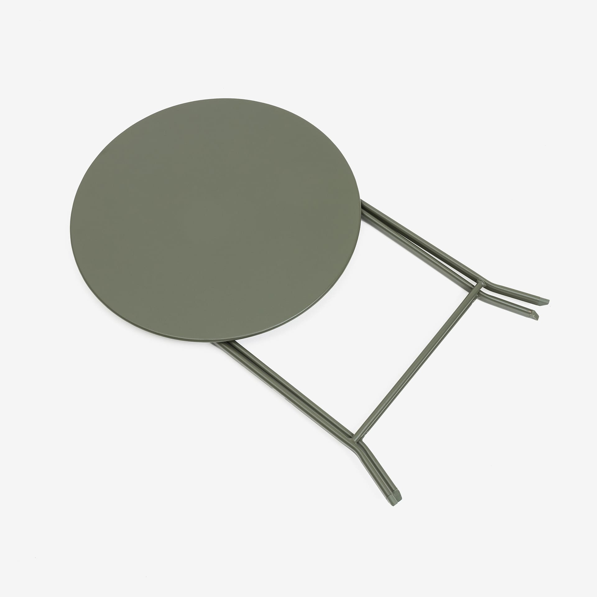 Mesa de balc&oacute;n plegable oliva Bistro &Oslash;60cm