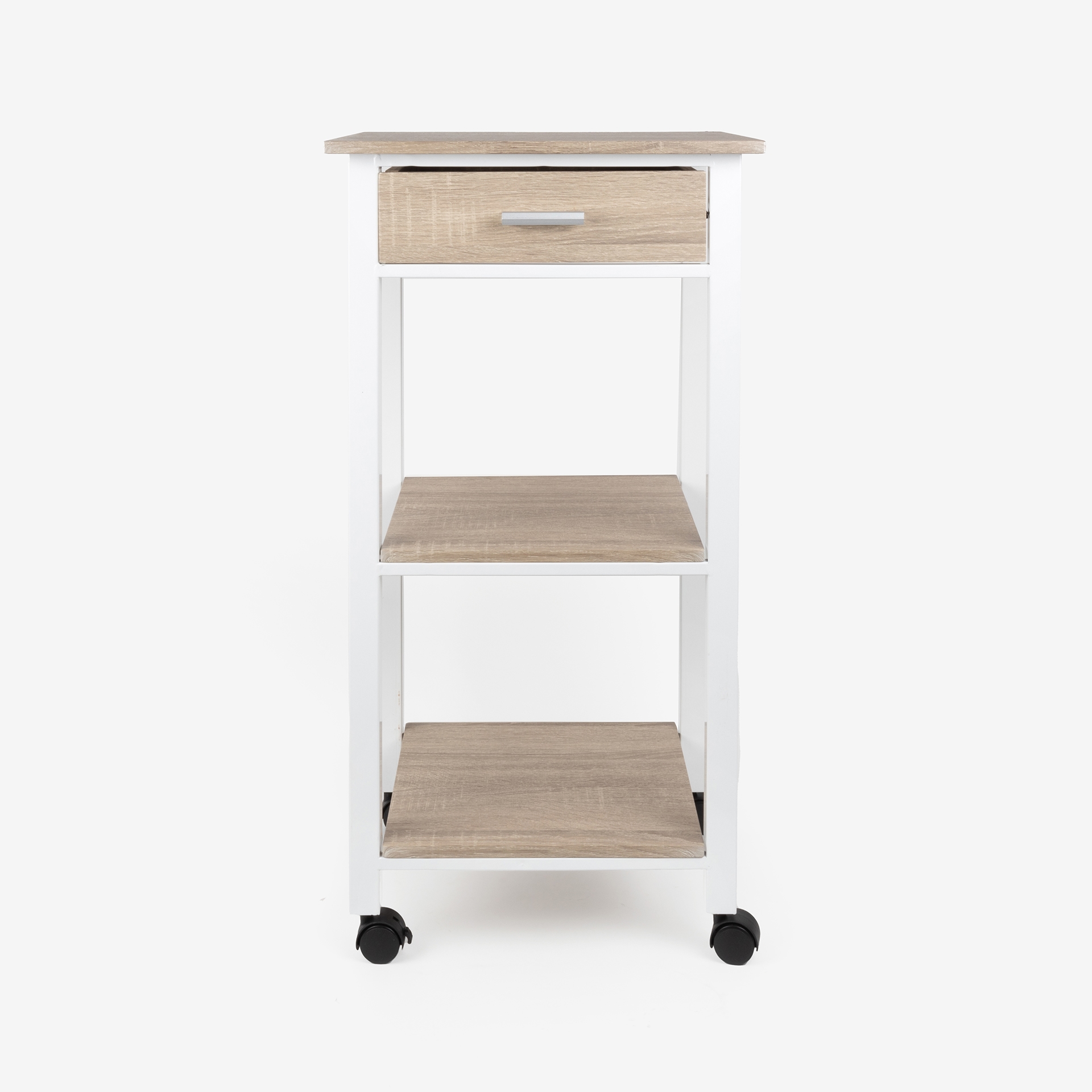 Carro de ba&ntilde;o de madera Urias 42x37x81cm