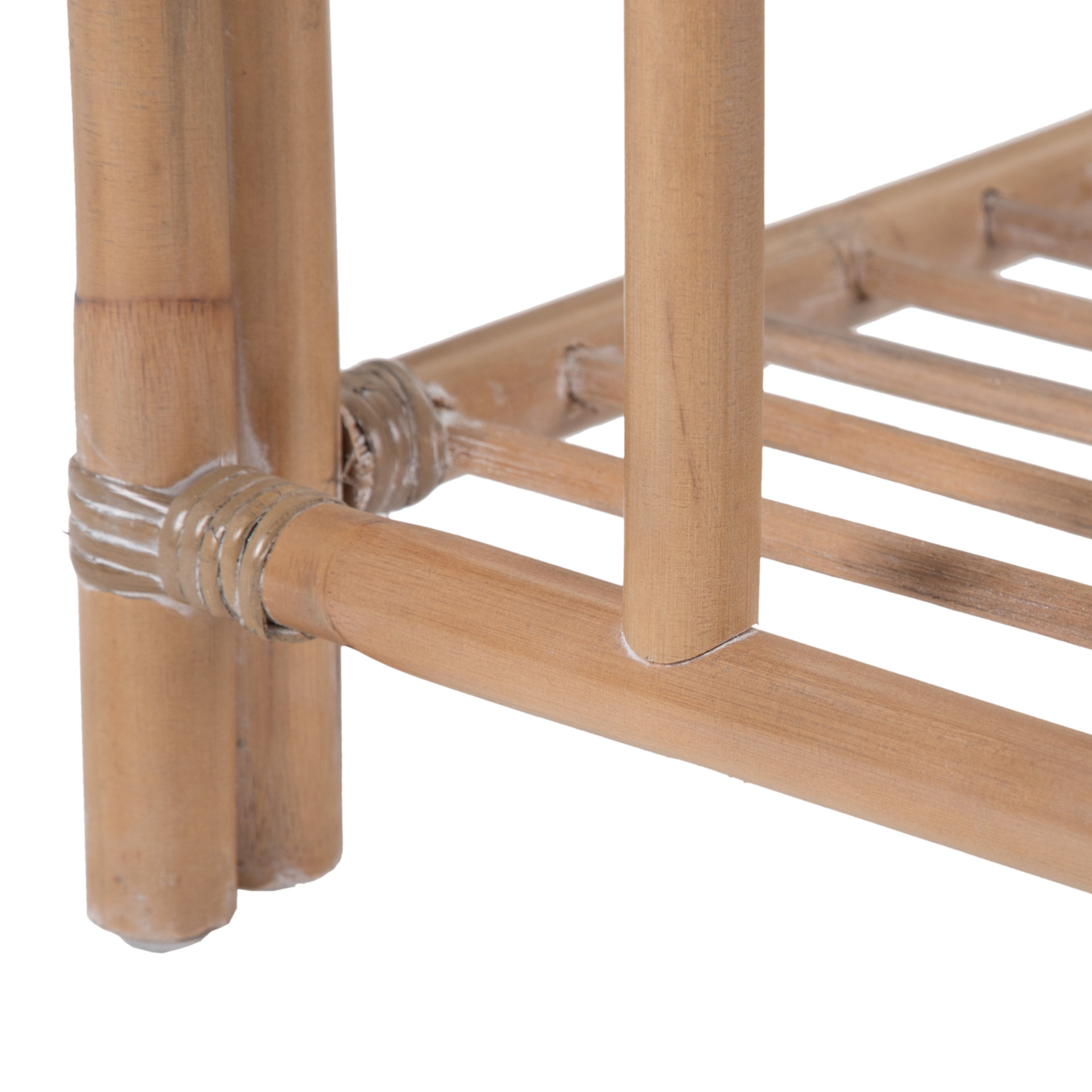 Mesa de centro de ratán 100x60x40cm