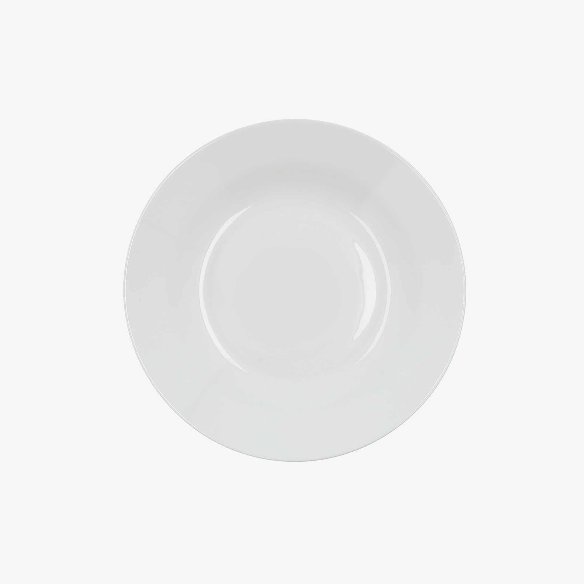 Plato hondo porcelana blanca Vetra &Oslash;22,5cm