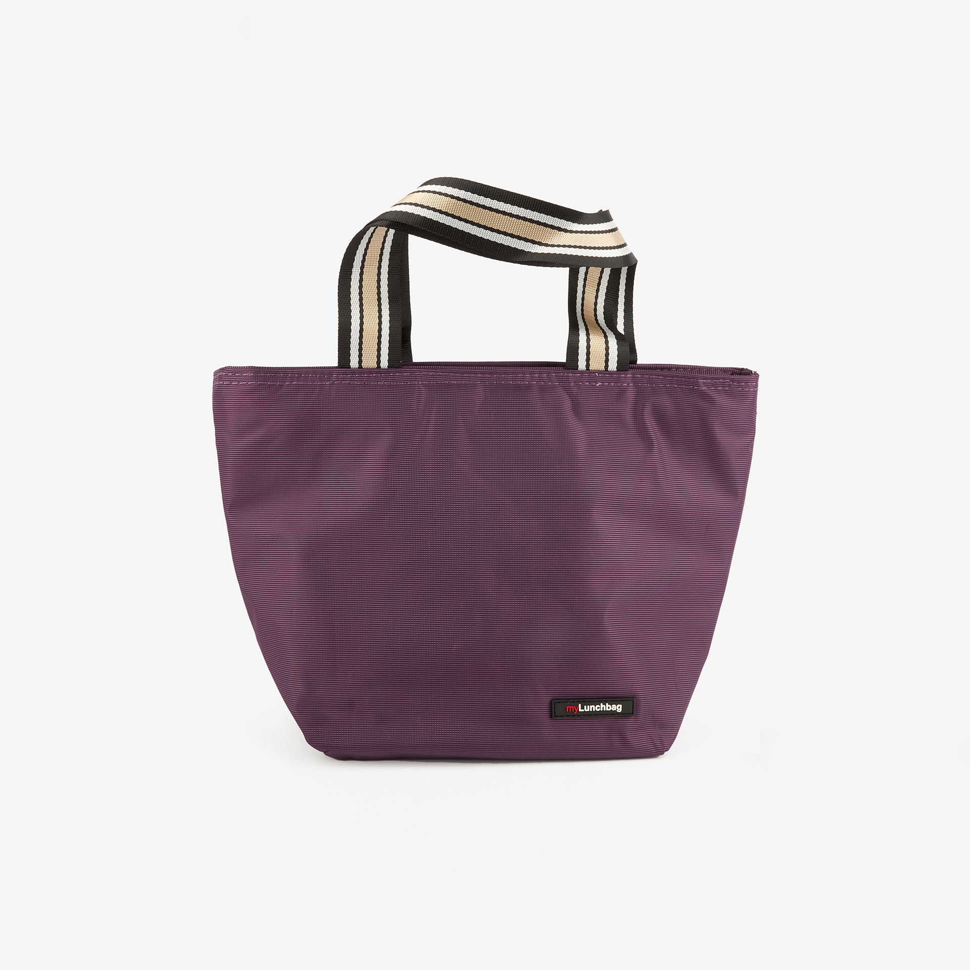 Bolsa lunchbag con asas lila 33x14x23cm 3,7L