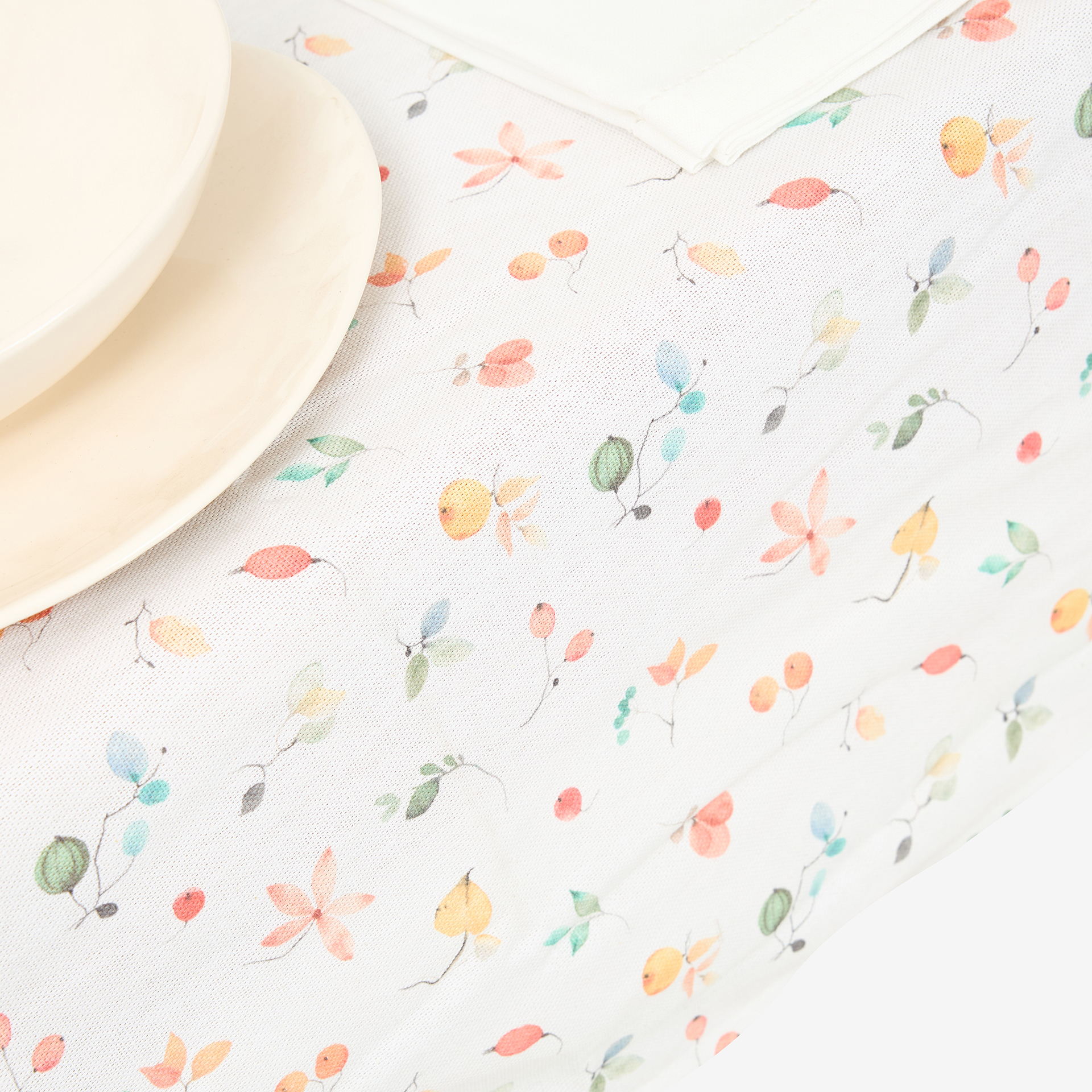 Mantel de algodón reciclado Peaches 135x200cm