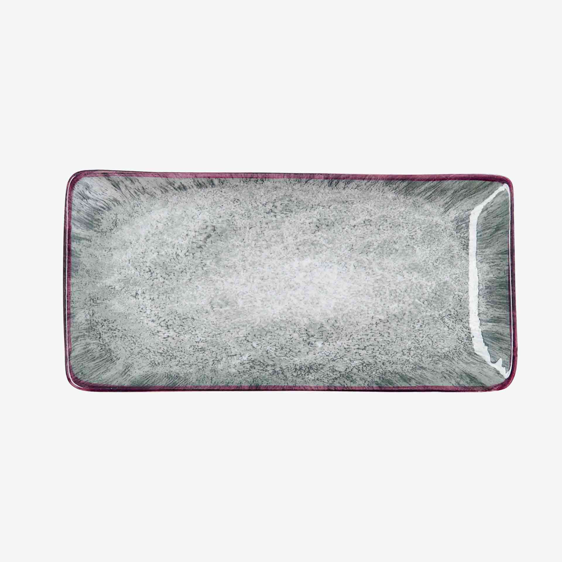 Bandeja de cer&aacute;mica Stela 25x12cm