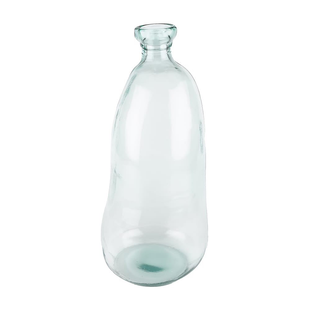 Jarrón de vidrio reciclado Ø22x51cm