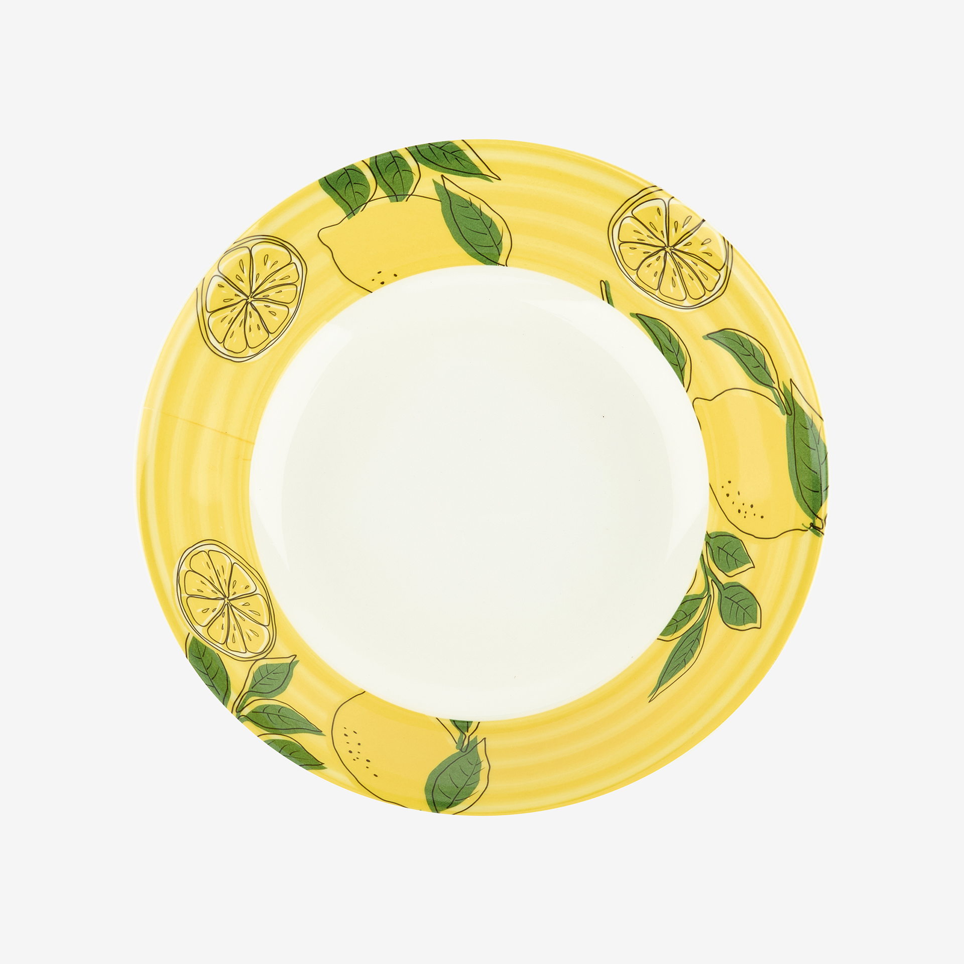 Plato hondo de melamina Lemon Ø20cm