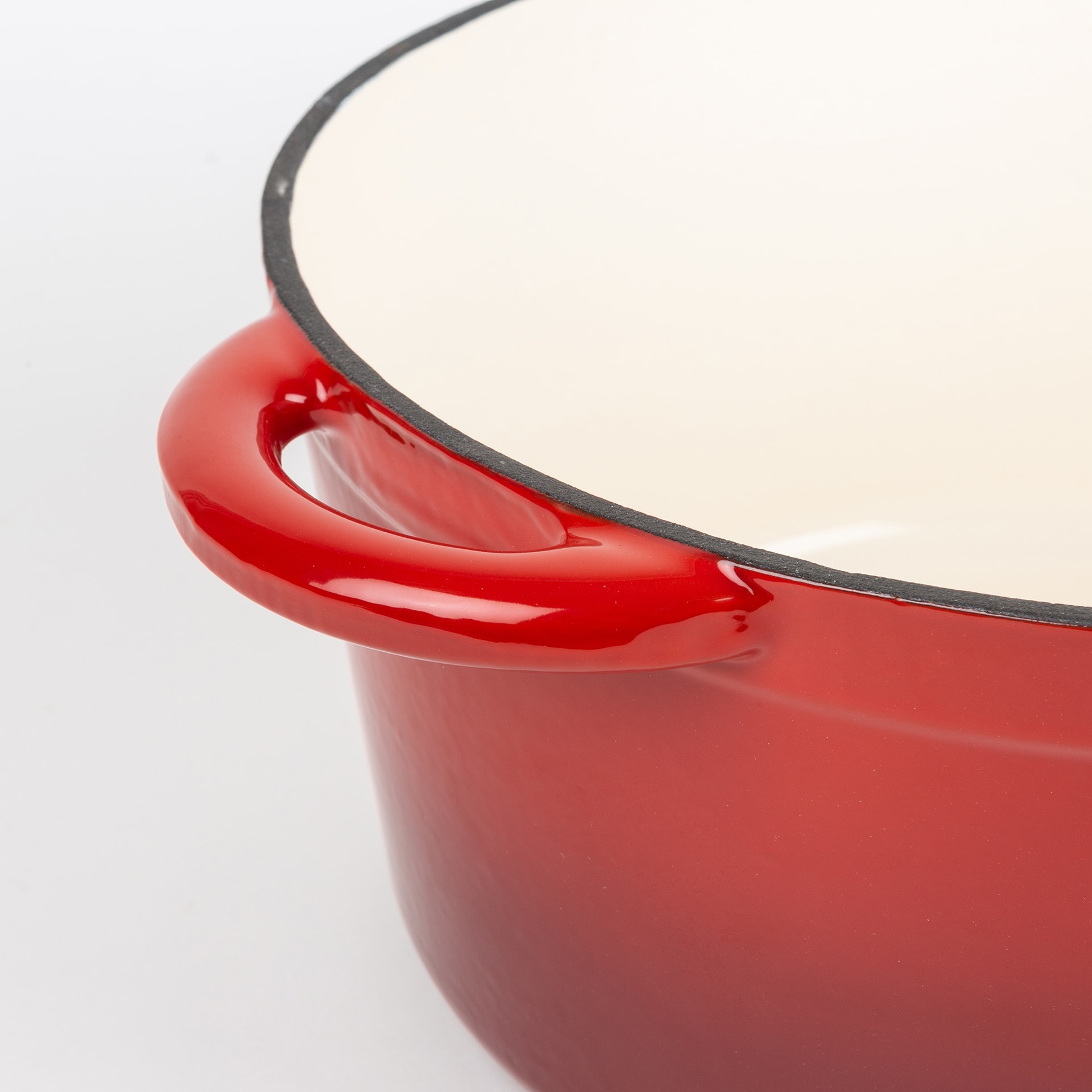 Olla roja de hierro fundido esmaltado Rauta &Oslash;28x13cm