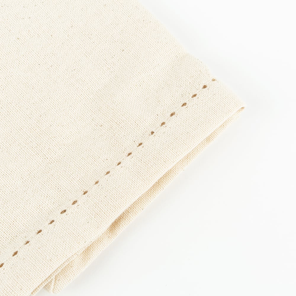 Set de 2 servilletas de algod&oacute;n natural Vainica 45x45cm