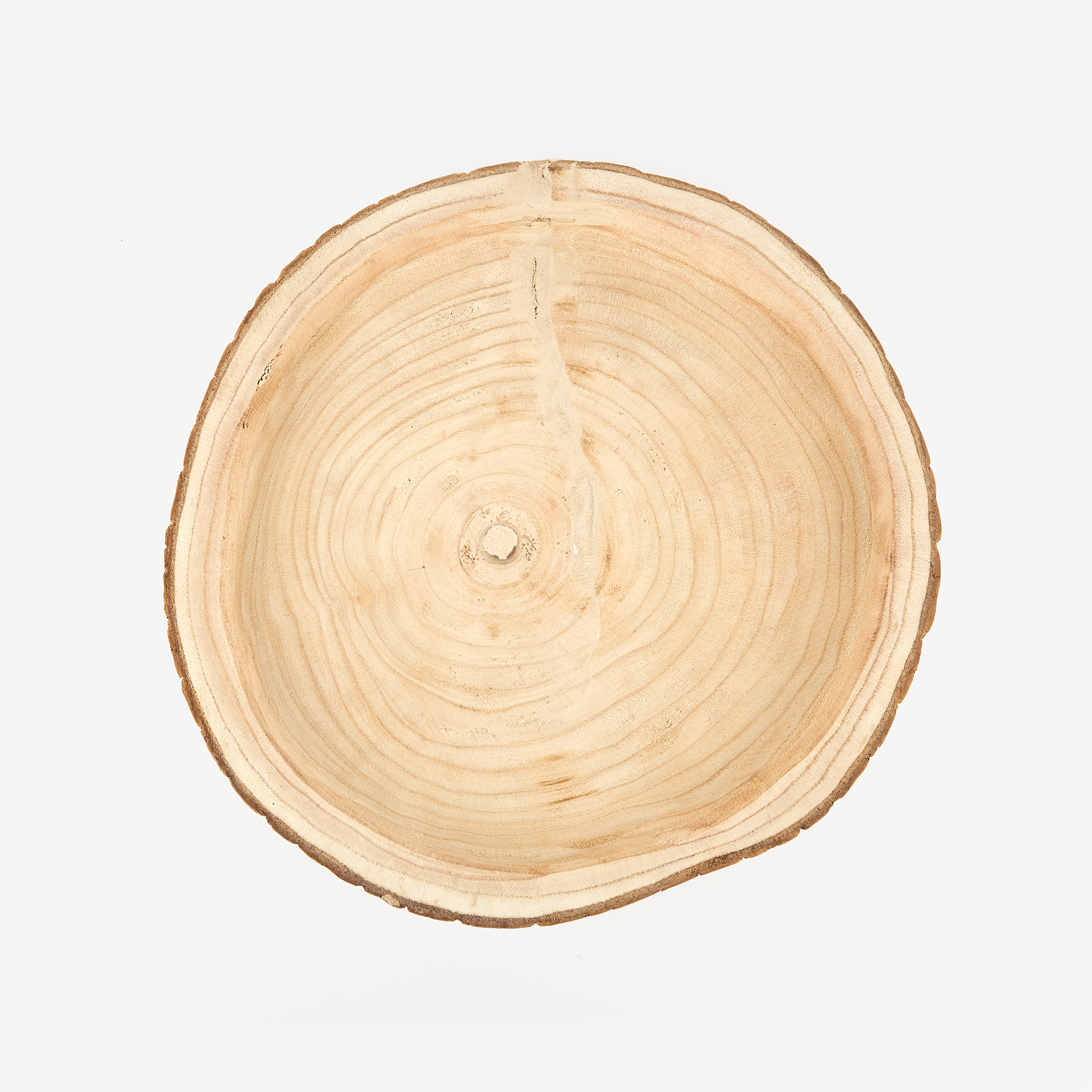 Centro de mesa de madera Corteza &Oslash;35cm