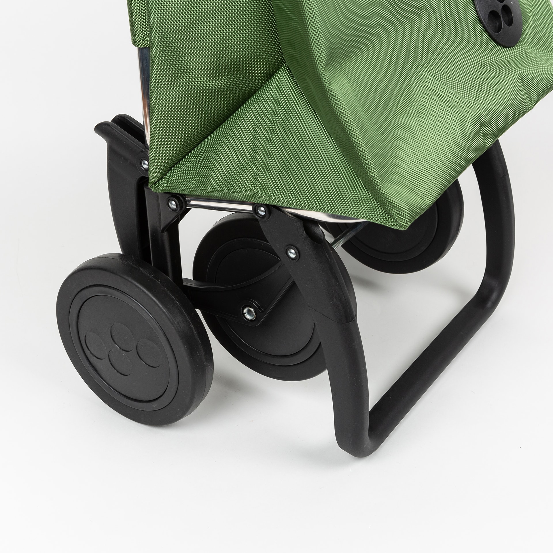 Carro de la compra de acero inoxidable kaki I-Max 4L