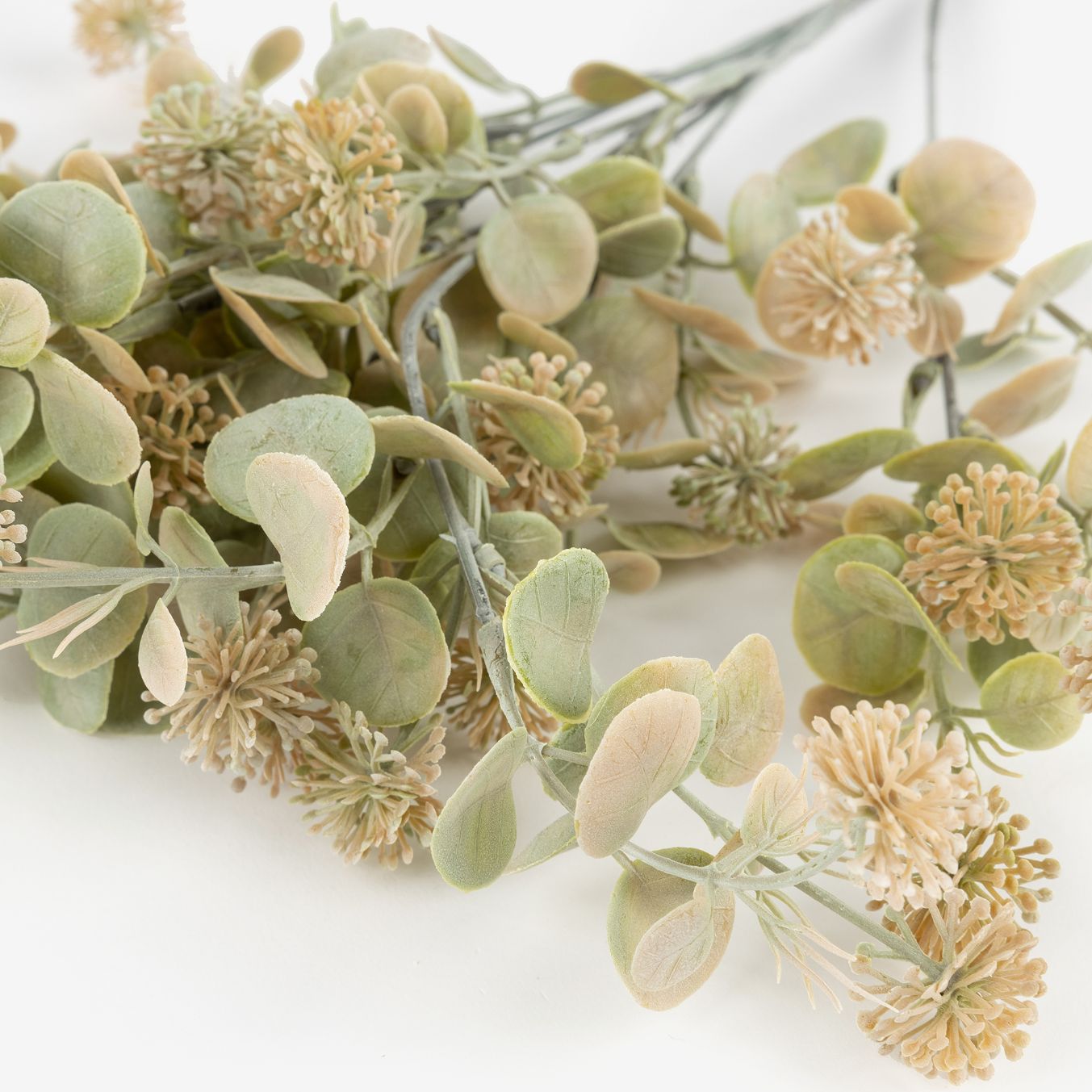 Ramo artificial allium crema 50cm