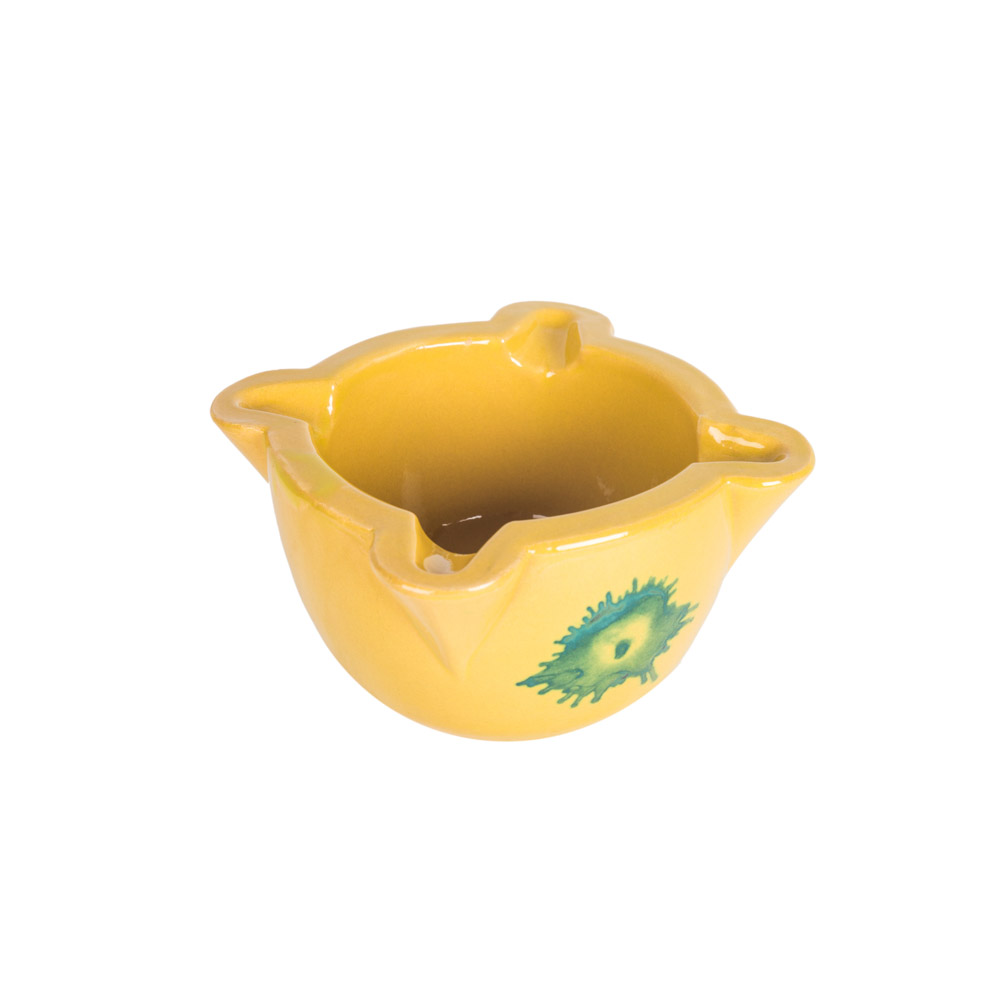 Mortero amarillo de loza Austin 16x10cm