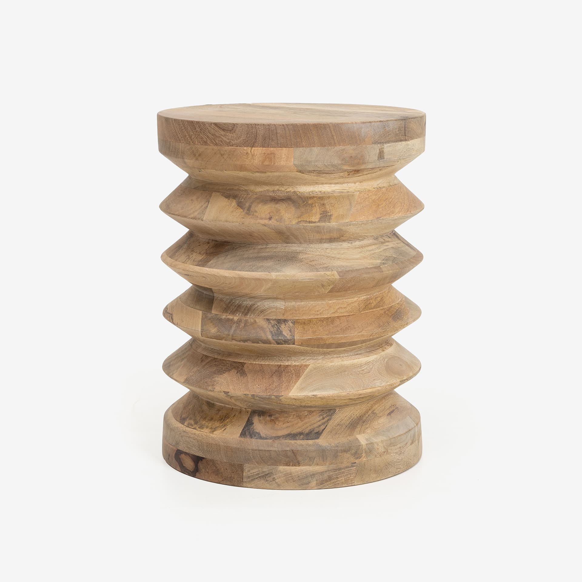 Mesa auxiliar mango Volos Ø39x50cm Clau&Chloe