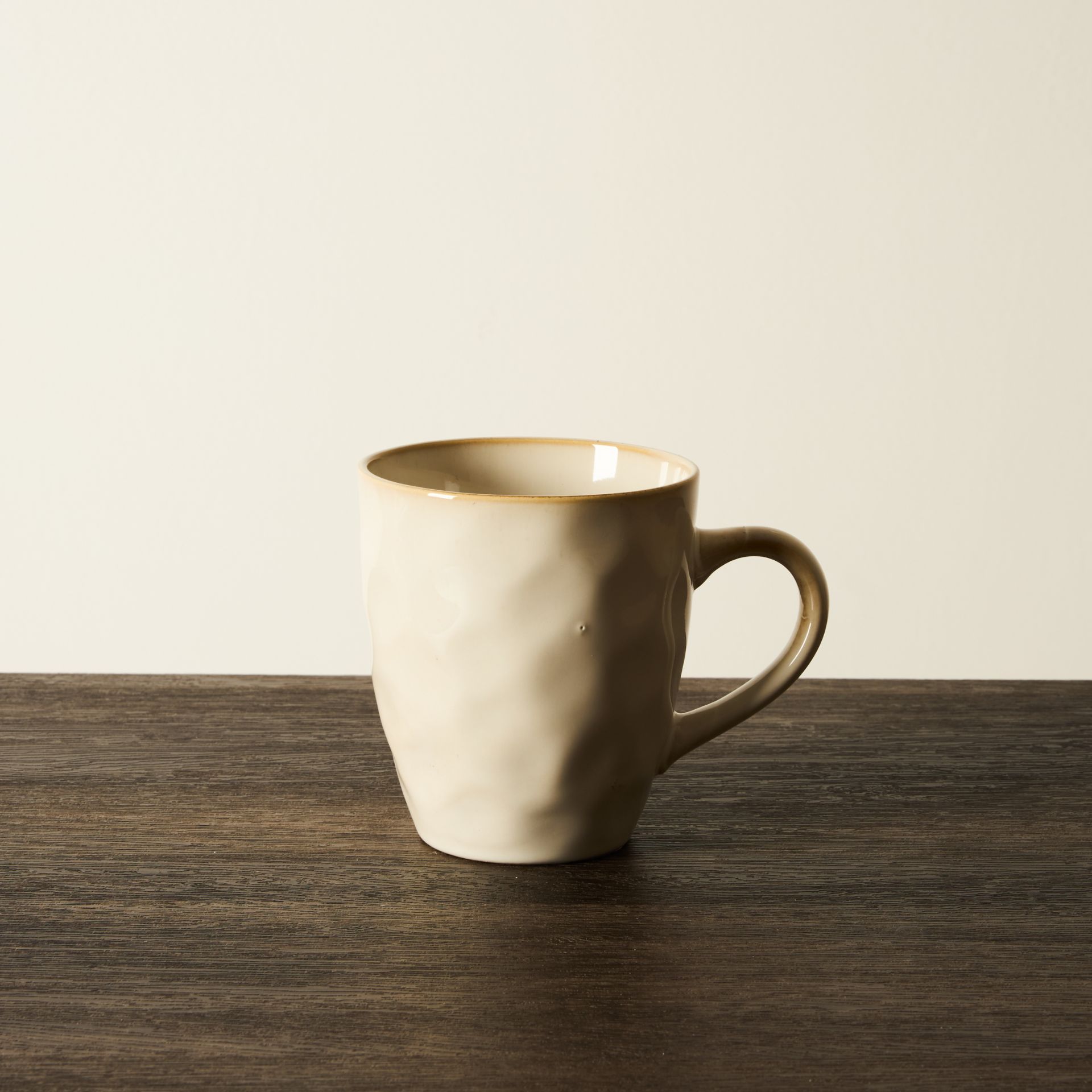 Mug de gres crema Bilada 400ml