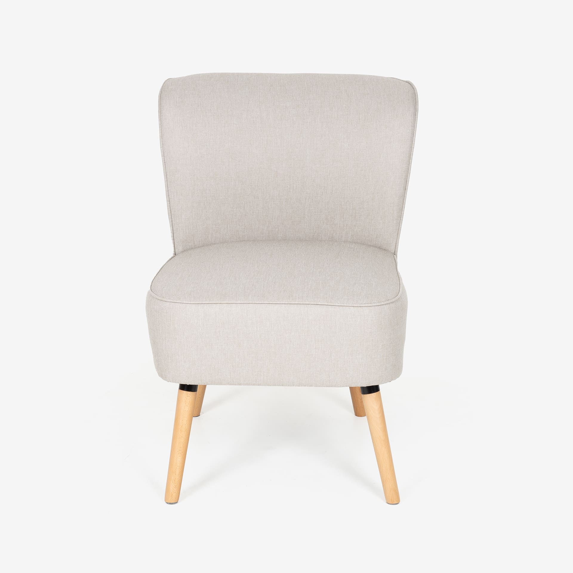 Butaca beige claro Rita 58x64x80cm