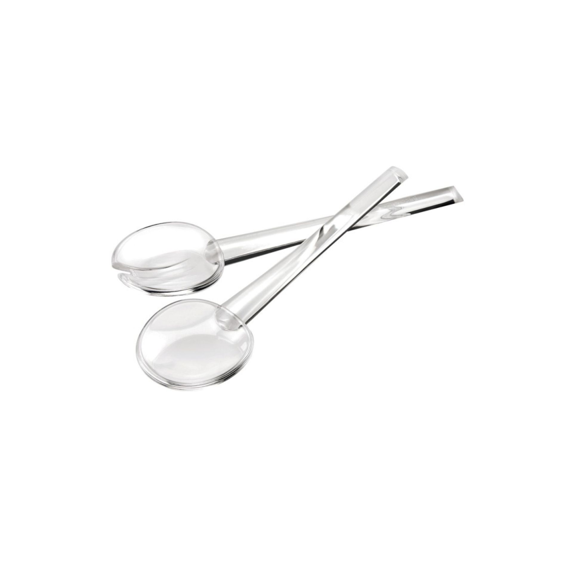 Set de 2 cubiertos de ensalada transparentes Wilma - Guzzini