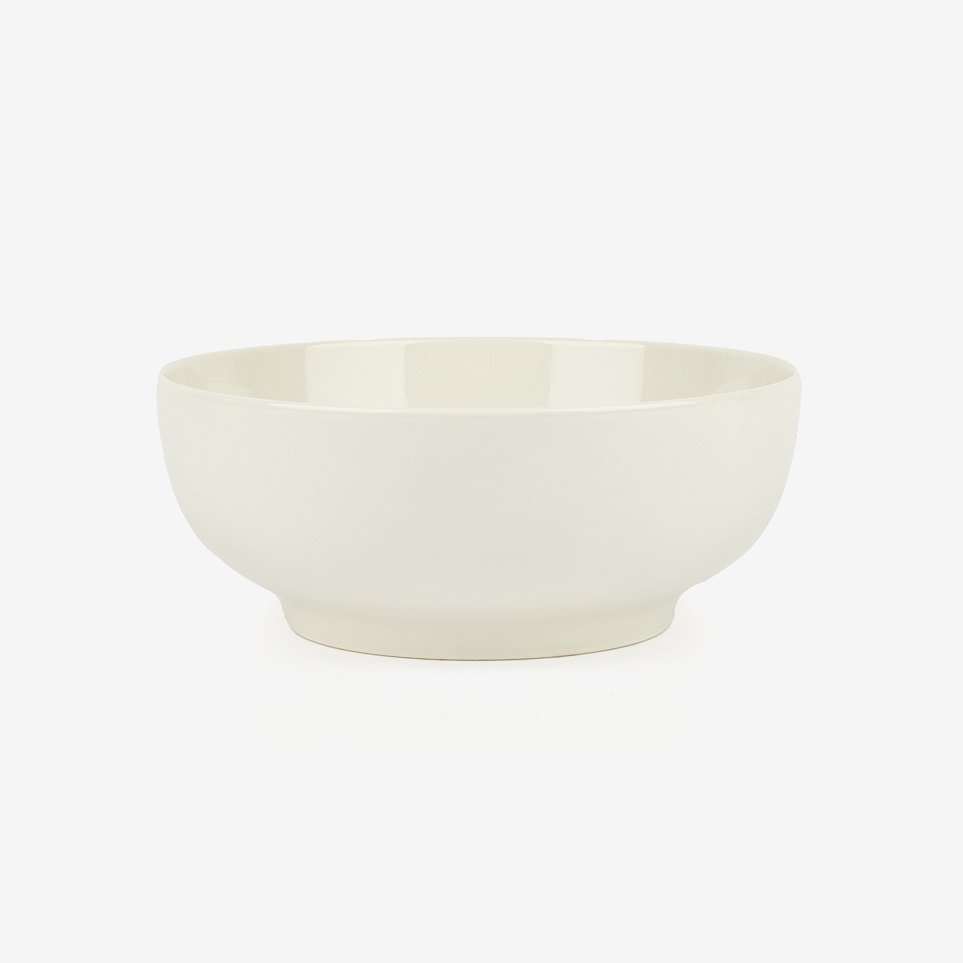 Ensaladera blanca de cerámica Ø20cm