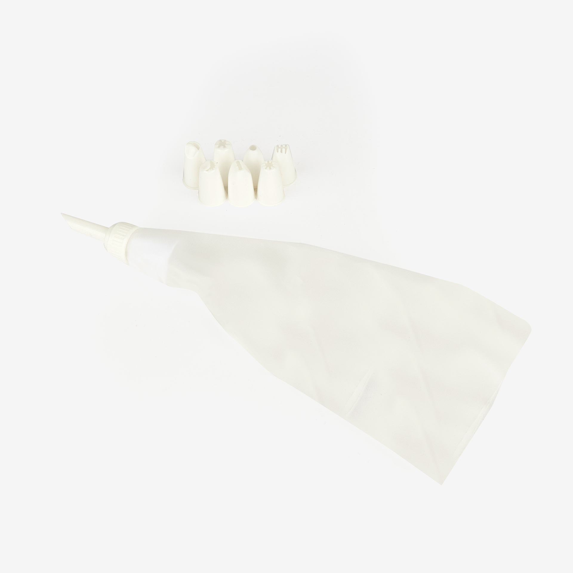 Manga pastelera con 8 boquillas 32cm