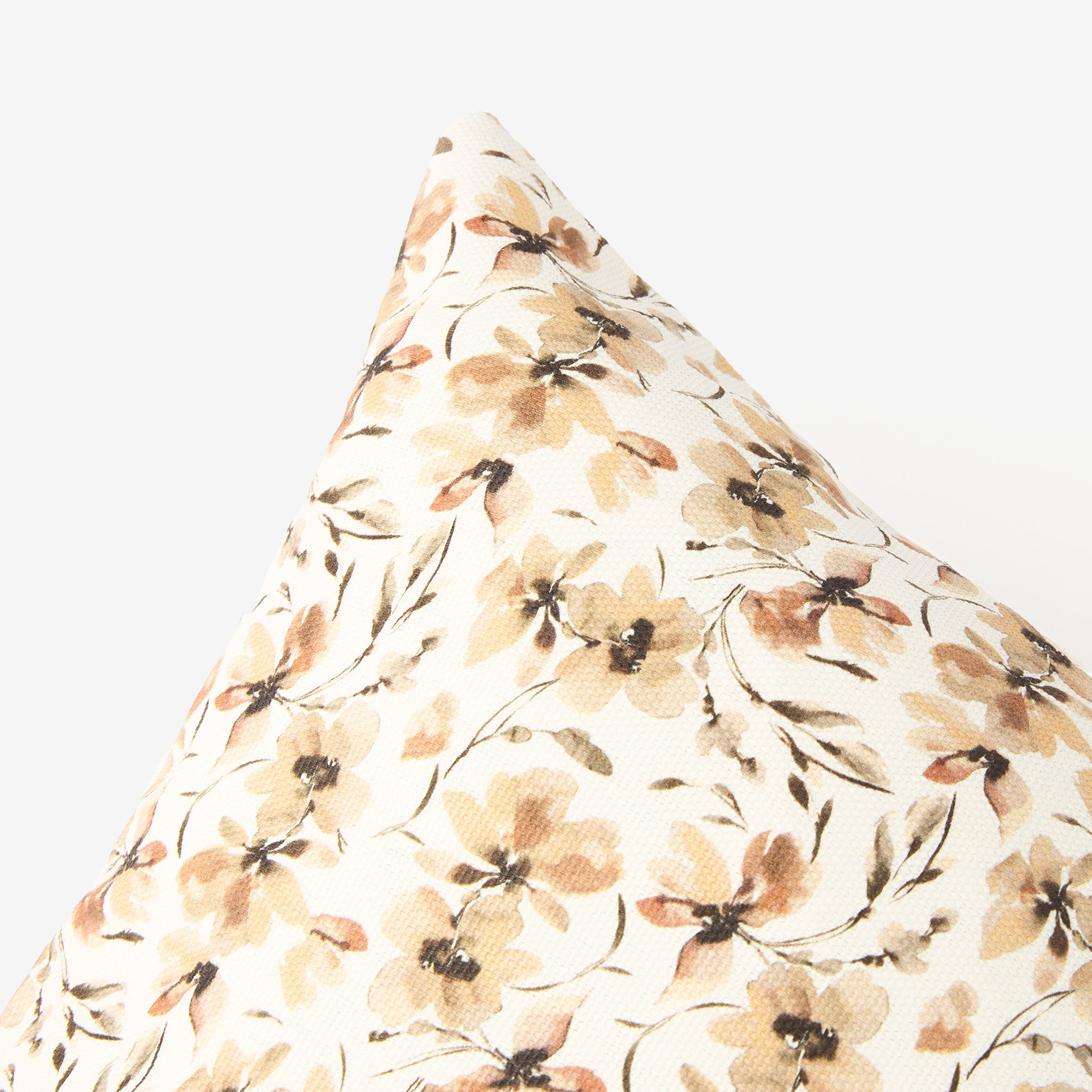 Funda de cojÍn de algodón taupe Durian 45x45cm